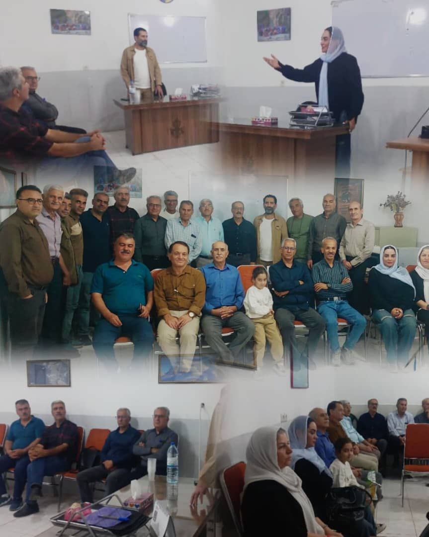 جلسه صمیمانه ای بین اعضای هیات با همنوردان عزیز پیشکسوت شهرستان