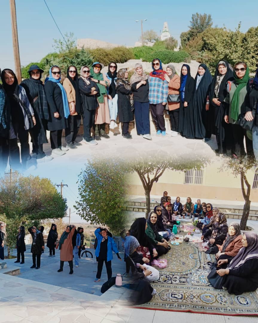 پیاده روی بانوان با مناسبت روز کوهنورد و هفته تربیت بدنی